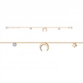 Золотой браслет КЮЗ Del'ta D0152164 с фианитом D0152164 фото