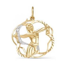 Золотая подвеска КЮЗ Del'ta D030422 D030422 фото