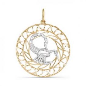 Золотая подвеска КЮЗ Del'ta D030461 D030461 фото