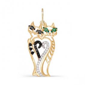 Золотая подвеска КЮЗ Del'ta D030713 D030713 фото