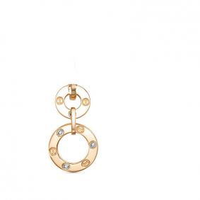 Золотая подвеска КЮЗ Del'ta D0307587 с фианитом D0307587 фото