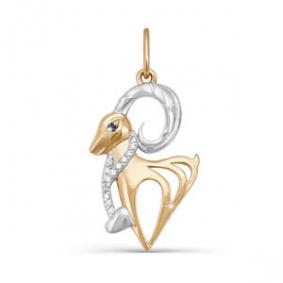 Золотая подвеска КЮЗ Del'ta D030828 D030828 фото