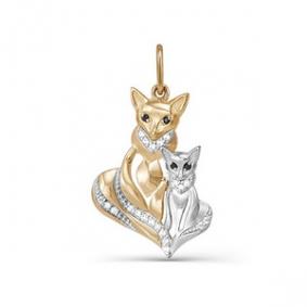 Золотая подвеска КЮЗ Del'ta D031234 D031234 фото