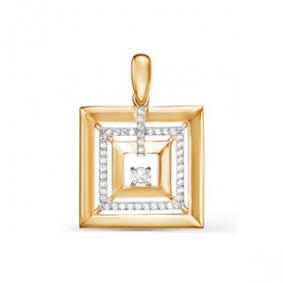 Золотая подвеска КЮЗ Del'ta D031515 D031515 фото