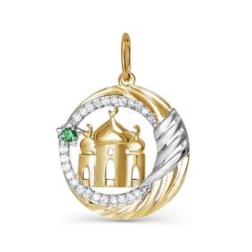 Золотая подвеска КЮЗ Del'ta D031705 D031705 фото