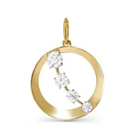 Золотая подвеска КЮЗ Del'ta D031765 D031765 фото