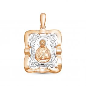 Золотая подвеска-иконка КЮЗ Del'ta D032139 D032139 фото