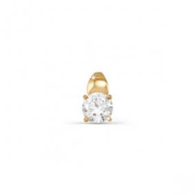 Золотая подвеска КЮЗ Del'ta D032978 с фианитом D032978 фото