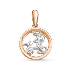 Золотая подвеска Знак зодиака Козерог КЮЗ Del'ta D035831 D035831 фото