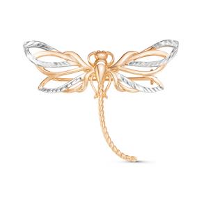 Золотая брошь КЮЗ Del'ta D060170 D060170 фото