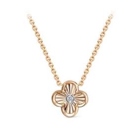 Золотое колье КЮЗ Del'ta D0703987 с фианитом D0703987 фото