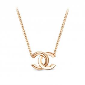 Золотое колье КЮЗ Del'ta D0704833 с фианитом D0704833 фото