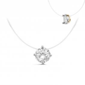 Колье на леске КЮЗ Del'ta с фианитом D071018-к D071018-к фото