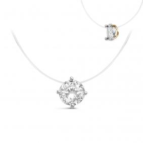 Колье на леске КЮЗ Del'ta с фианитом D071018 D071018 фото