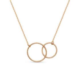 Золотое колье КЮЗ Del'ta D074056 с фианитом D074056 фото