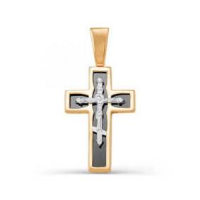 Золотая подвеска КЮЗ Del'ta D080135 с фианитом D080135 фото