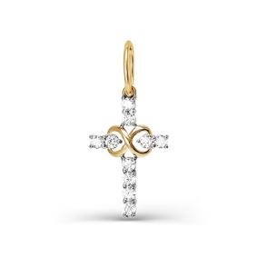 Золотая подвеска КЮЗ Del'ta D080283 D080283 фото