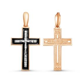 Золотая подвеска КЮЗ Del'ta D080384 с эмалью D080384 фото