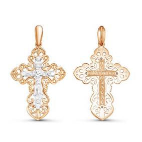 Золотая подвеска КЮЗ Del'ta D080448 с фианитом D080448 фото