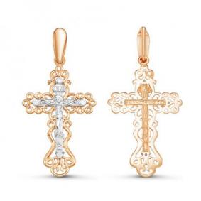 Золотая подвеска КЮЗ Del'ta D080451 с фианитом D080451 фото