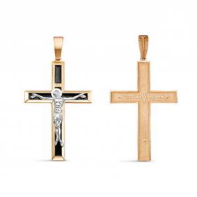 Золотая подвеска КЮЗ Del'ta D080667 с эмалью D080667 фото