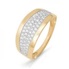 Золотое кольцо КЮЗ Del'ta D111319 D111319 фото