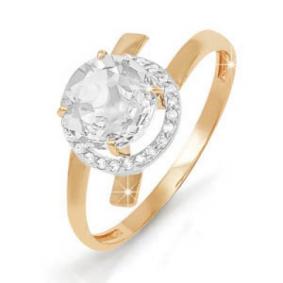 Золотое кольцо КЮЗ Del'ta D111441 D111441 фото