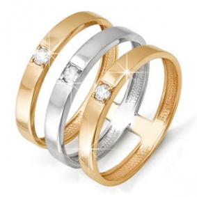 Золотое кольцо КЮЗ Del'ta D112394 D112394 фото