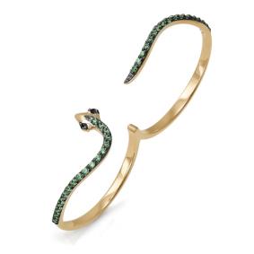 Золотое кольцо КЮЗ Del'ta D113452 с фианитом D113452 фото