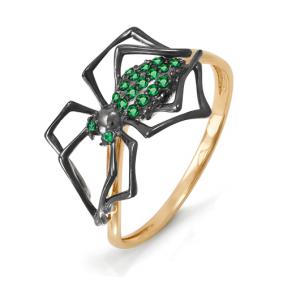 Золотое кольцо КЮЗ Del'ta D113664 с кварцем D113664 фото