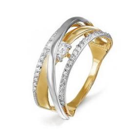 Золотое кольцо КЮЗ Del'ta D114607 D114607 фото