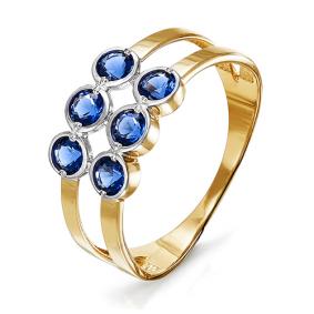 Золотое кольцо КЮЗ Del'ta D115445 с кварцем D115445 фото