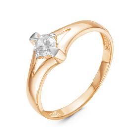 Золотое кольцо КЮЗ Del'ta D116105 D116105 фото