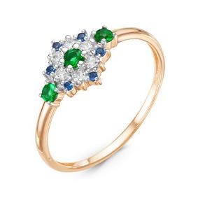 Золотое кольцо КЮЗ Del'ta D116205 D116205 фото