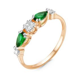 Золотое кольцо КЮЗ Del'ta D116210 D116210 фото