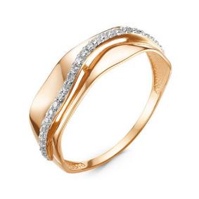 Золотое кольцо КЮЗ Del'ta D117007 D117007 фото