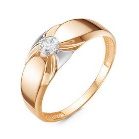 Золотое кольцо КЮЗ Del'ta D117085 D117085 фото