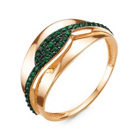 Золотое кольцо КЮЗ Del'ta D117124 с кварцем D117124 фото