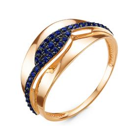 Золотое кольцо КЮЗ Del'ta D117126 с кварцем D117126 фото