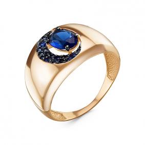 Золотое кольцо КЮЗ Del'ta D118258 с кварцем D118258 фото