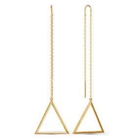 Золотые серьги КЮЗ Del'ta D140125 D140125 фото