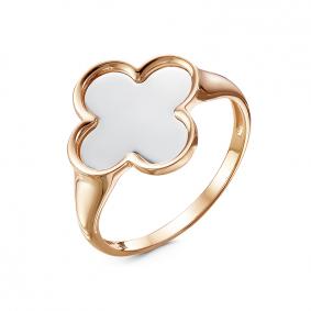 Золотое кольцо КЮЗ Del'ta D2103975 с эмалью D2103975 фото