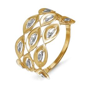 Золотое кольцо КЮЗ Del'ta D210908 D210908 фото