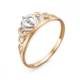 Золотое кольцо КЮЗ Del'ta D211995 D211995 фото