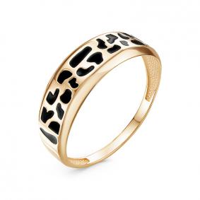 Золотое кольцо КЮЗ Del'ta D212088 с эмалью D212088 фото