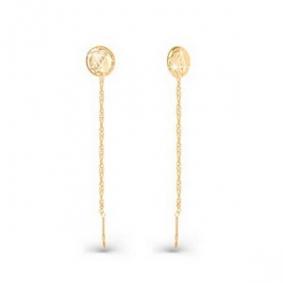 Золотые серьги КЮЗ Del'ta D220196 D220196 фото