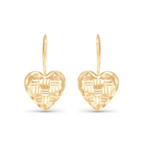 Золотые серьги КЮЗ Del'ta D220202 D220202 фото