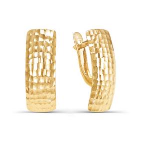 Золотые серьги КЮЗ Del'ta D220261 D220261 фото