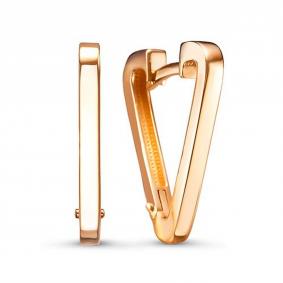 Золотые серьги КЮЗ Del'ta D2206555 D2206555 фото