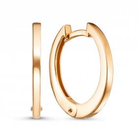 Золотые серьги КЮЗ Del'ta D2206578 D2206578 фото